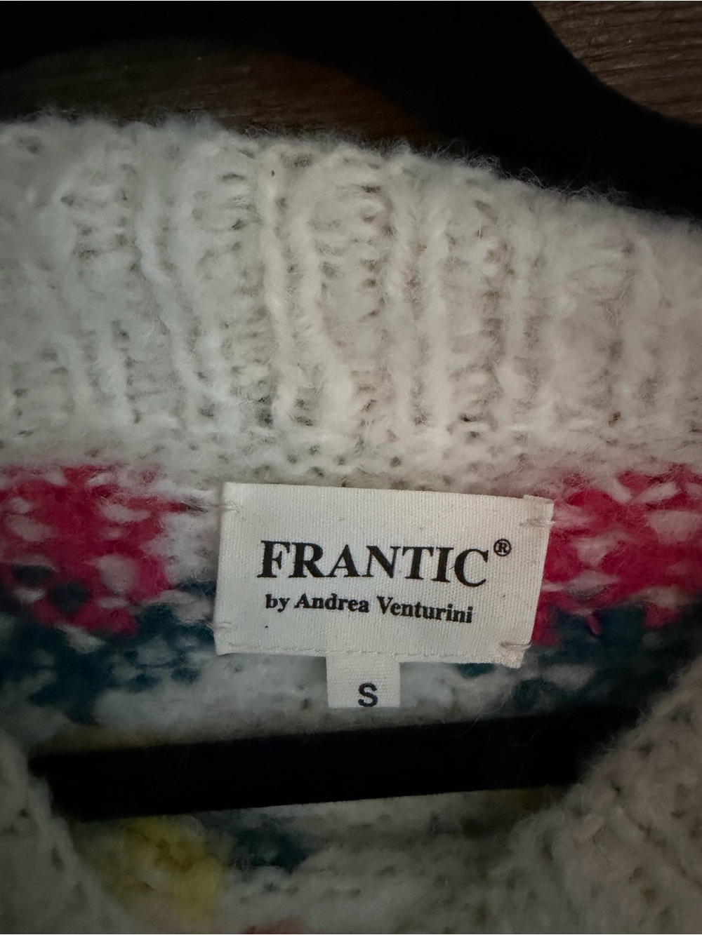 Free People Frantic Magnolia  hand-knit sweater - Picture 3 of 6